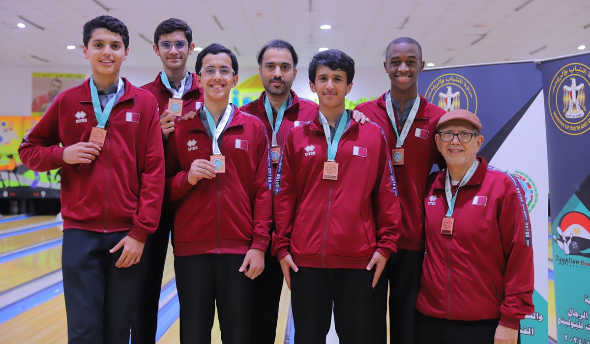 Qatar Wins Bronze at Arab Bowling Championship